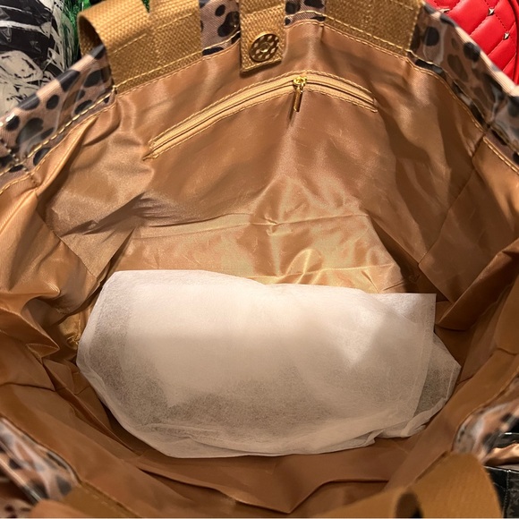 Yellow Floral Women Cotton Bag - Picture 3 of 3